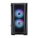 Cooler Master MasterBox MB311L ARGB (M-ATX) Mini Tower Cabinet With Transparent Side Panel With ARGB Controller (Black)