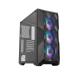Cooler Master MasterBox TD500 Mesh (E-ATX) Mid Tower Cabinet - With Tempered Glass Side Panel And ARGB Controller (Black)