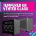 Cooler Master MasterBox NR200P Max (M-ITX) Mini Tower Cabinet With Tempered Glass Side Panel (Black-Grey)