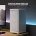 Corsair 2000D Airflow (M-ITX) Mini Tower Cabinet (White)