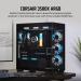 Corsair 3500X ARGB (E-ATX) Mid Tower Cabinet (Black)