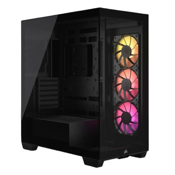 Corsair 3500X ARGB (E-ATX) Mid Tower Cabinet (Black)