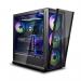 Deepcool Matrexx 70 ADD-RGB 3F (E-ATX) Mid Tower Cabinet and Tempered Glass Side Panel (Black)