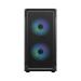 Fractal Design Focus 2 Mesh RGB TG Clear Tint (ATX) Mid Tower Cabinet (Black)