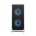 Fractal Design Focus 2 Mesh RGB TG Clear Tint (ATX) Mid Tower Cabinet (White)