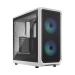 Fractal Design Focus 2 Mesh RGB TG Clear Tint (ATX) Mid Tower Cabinet (White)