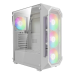 Gamdias Aura GC1 Elite WH V2 ARGB (ATX) Mid Tower Cabinet (White)