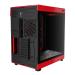Gamdias Neso P1 BR (E-ATX) Full Tower Cabinet (Black and Red)