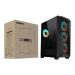 Gigabyte C301 Glass V2 ARGB (E-ATX) Mid Tower Cabinet (Black)