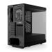 Hyte Y40 TG ATX Black Mid Tower Case with PCIE 4.0 Riser