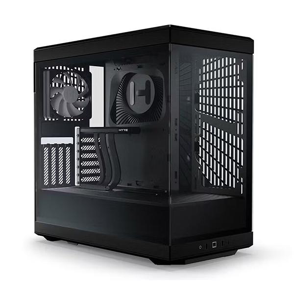 Hyte Y40 TG ATX Black Mid Tower Case with PCIE 4.0 Riser