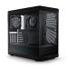 Hyte Y40 TG ATX Black Mid Tower Case with PCIE 4.0 Riser