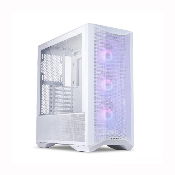 Lian Li Lancool II Mesh RGB (ATX) Mid Tower Cabinet With USB Type-C and Tempered Glass Side Panel (Snow White)