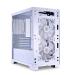 Lian Li Lancool 205M Mesh Snow ARGB (M-ATX) Mini Tower Cabinet  (White)