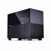 Lian Li Q58X3 (M-ITX) Mini Tower Cabinet With PCIe 3.0 Riser Cable and Tempered Glass Side Panel (Black)