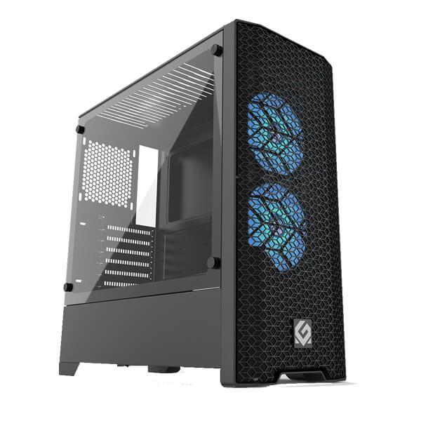 Phanteks Metallicgear Neo Air (ATX) Mid Tower Cabinet With Tempered Glass Side Panel And RGB Controller (Black)