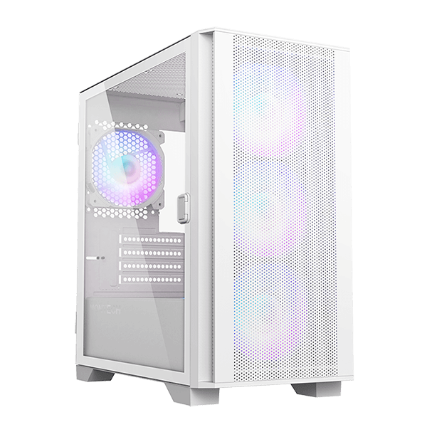 Montech Air 100 ARGB (M-ATX) Mini Tower Cabinet (White)