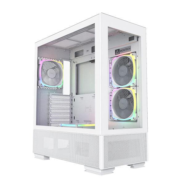 Montech Sky Two ARGB (ATX) Mid Tower Cabinet (White)