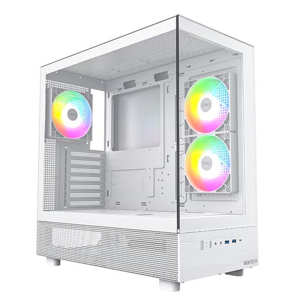 Montech XR Mid-Tower ATX Cabinet (White)