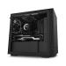 Nzxt H210i (M-ITX) Mini Tower Cabinet with Tempered Glass Side Panel, Fan Controller And ARGB LED Strip (Matte Black)