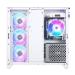 Phanteks MagniumGear Neo Qube 2 DRGB (E-ATX) Mid Tower Cabinet With Tempered Glass Side Panel (White)