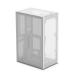 SSUPD Meshlicious Mini Tower Cabinet With PCIe 3.0 Riser Cable and Tempered Glass Side Panel (White)