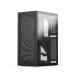SSUPD Meshlicious (M-ITX) Mini Tower Cabinet With PCIe 3.0 Riser Cable and Tempered Glass Side Panel (Black)