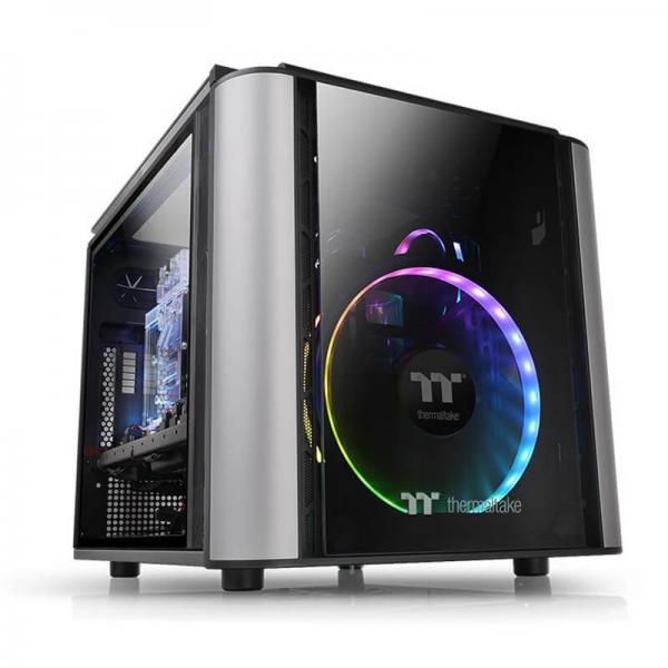 Thermaltake Level 20 VT (M-ATX) Mini Tower With Tempered Glass Side Panel (Black)