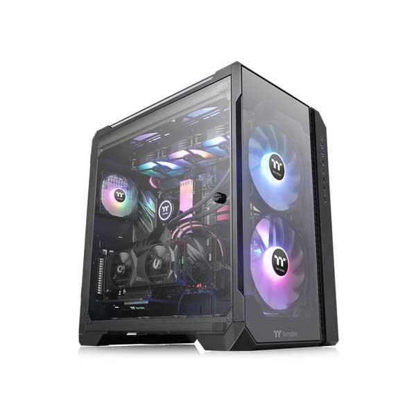 Thermaltake View 51 ARGB (E-ATX) Full Tower Cabinet With Tempered Glass Side Panel (Black)