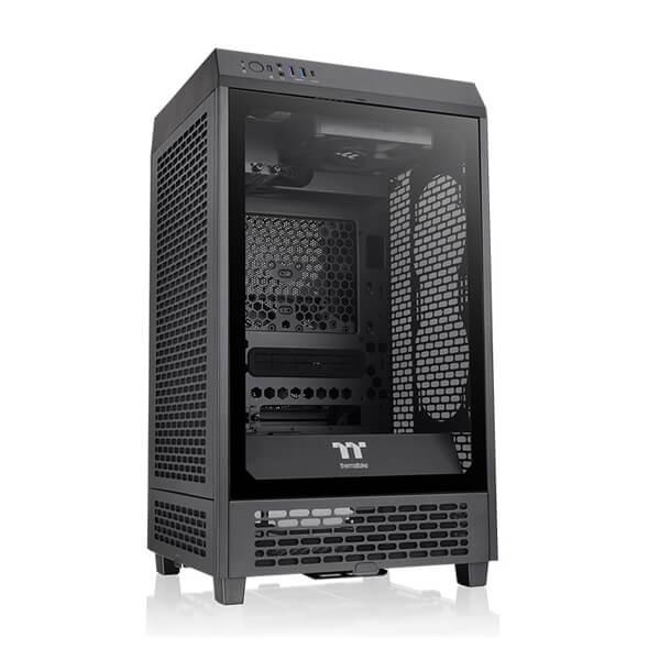 Thermaltake The Tower 200 Mini (M-ITX) Mini Tower Cabinet (Black)