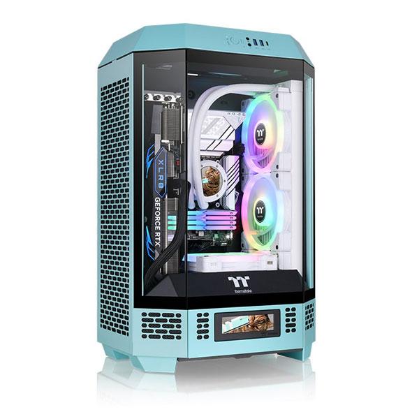 Thermaltake The Tower 300 Turquoise (M-ATX) Mini Tower Cabinet