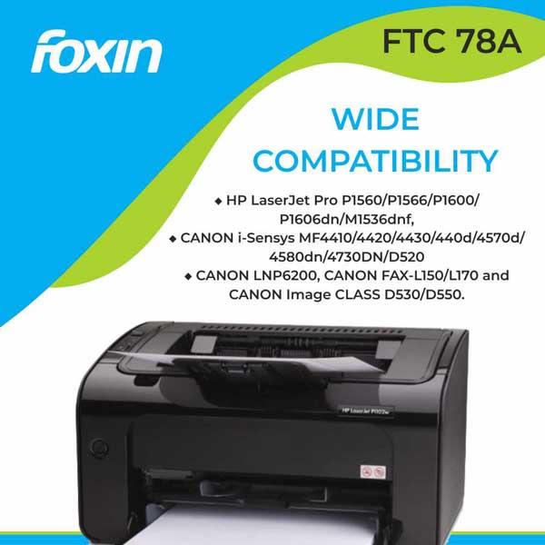 Buy Foxin FTC 78A Toner Cartridge at Best Price in India mdcomputers.in