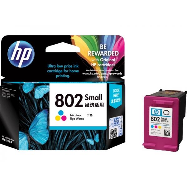 HP Cartridge 802 Small Tri Color