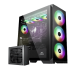 Frozen Fury IV Gaming Bundle (Deepcool PK650D 650 Watt 80 Plus Bronze, Ant Esports ICE-590TG ARGB E-ATX Black)