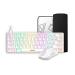 Gamdias Hermes E4 Mechanical Keyboard, Mouse & Mouse Pad Combo (3-in-1) With RGB Backlight