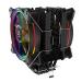 Alseye Halo H120D RGB 120mm Dual Fan CPU Air Cooler (Black)