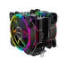 Alseye Halo H120D V2.0 PWM RGB 120mm CPU Air Cooler (Black)