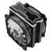 Alseye M120D ARGB 120mm Dual Fan CPU Air Cooler (Black)