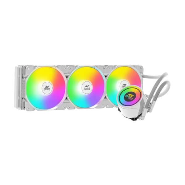 Ant Esports ICE-360 ARGB CPU Liquid Cooler (White)