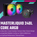 Cooler Master MasterLiquid 240L Core ARGB All In One 240mm CPU Liquid Cooler (MLW-D24M-A18PZ-R1)