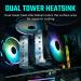 Cooler Master Hyper 620S ARGB 120mm Dual Tower CPU Air Cooler