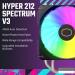 Cooler Master Hyper 212 Spectrum V3 ARGB 120mm CPU Air Cooler (RR-S4NA-17PA-R1)