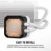 Corsair iCUE H150i Elite LCD XT Display 360mm RGB CPU Liquid Cooler (White)