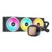 Corsair iCUE Link H150i LCD RGB 360mm CPU Liquid Cooler (Black)