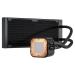 Corsair iCUE H100i RGB Elite Black, 240mm Radiator, Dual 120mm AF Elite Series PWM Fans, RGB Lighting and Fan Control with Software, Liquid CPU Cooler