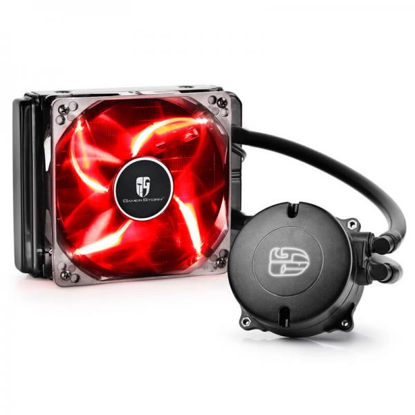 Deepcool GamerStorm Maelstrom 120T Red All in One 120mm CPU Liquid Cooler (DP-GS-H12RL-MS120T-REDAM4)