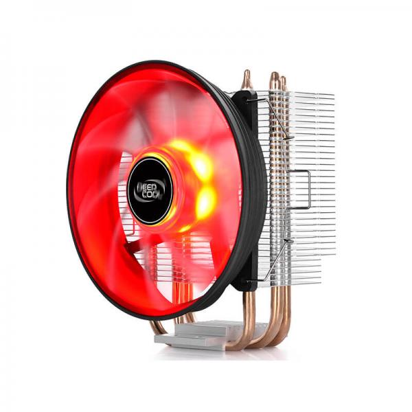 Deepcool Gammaxx 300 Red 120mm CPU Air Cooler With Red LED (DP-MCH3-GMX300RD)