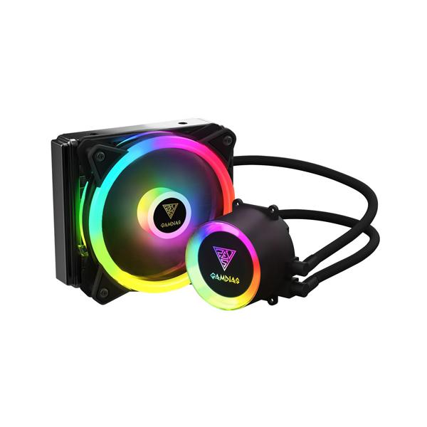 Gamdias CHIONE E2-120R RGB All In One 120mm CPU Liquid Cooler With Controller