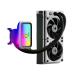 Hyte Thicc Q60 240mm CPU Liquid Cooler (Black and White)