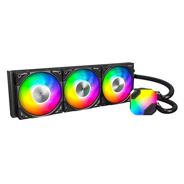 Montech HyperFlow ARGB 360 CPU Liquid Cooler (Black)